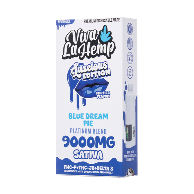 VIVA LA HEMP 9G PLATINUM BLEND (THC-P + THC-JD + D8) LUSCIOUS EDITION