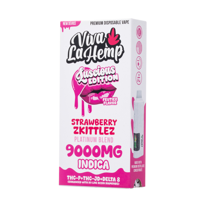 VIVA LA HEMP 9G PLATINUM BLEND (THC-P + THC-JD + D8) LUSCIOUS EDITION
