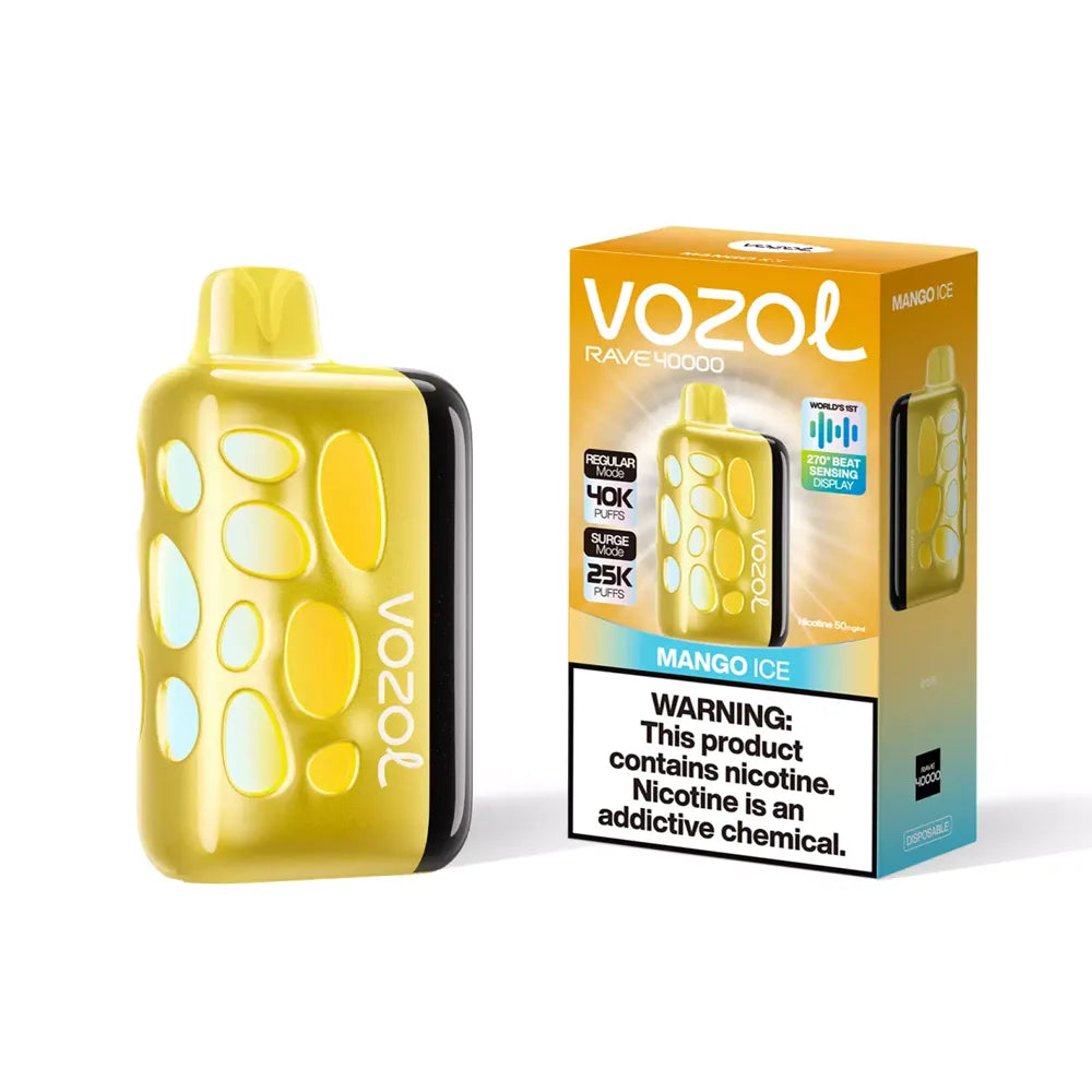 VOZOL RAVE 50K DISPOSABLE (5CT DISPLAY)