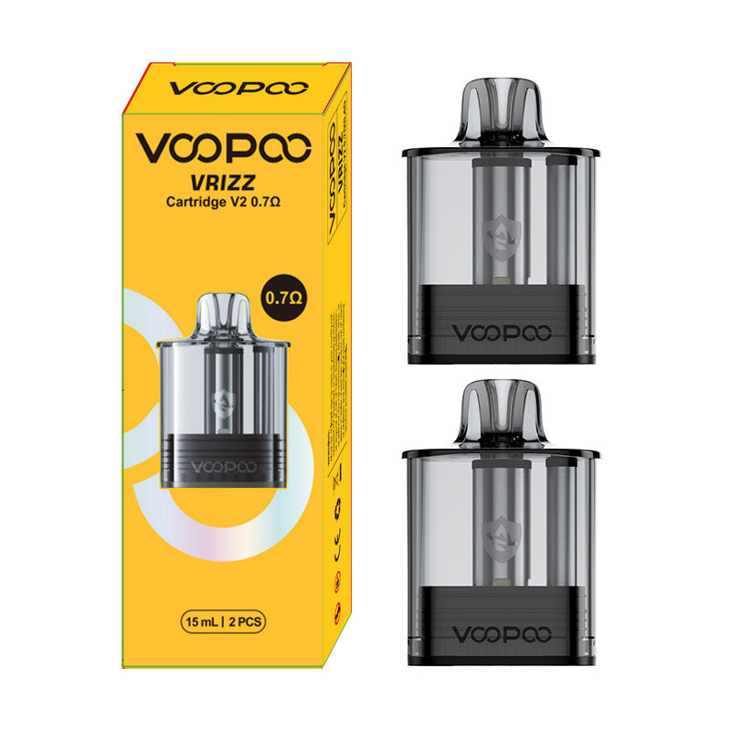 VOOPOO VRIZZ V2 CARTRIDGE SINGLE MESH 0.7 (5CT PACK)