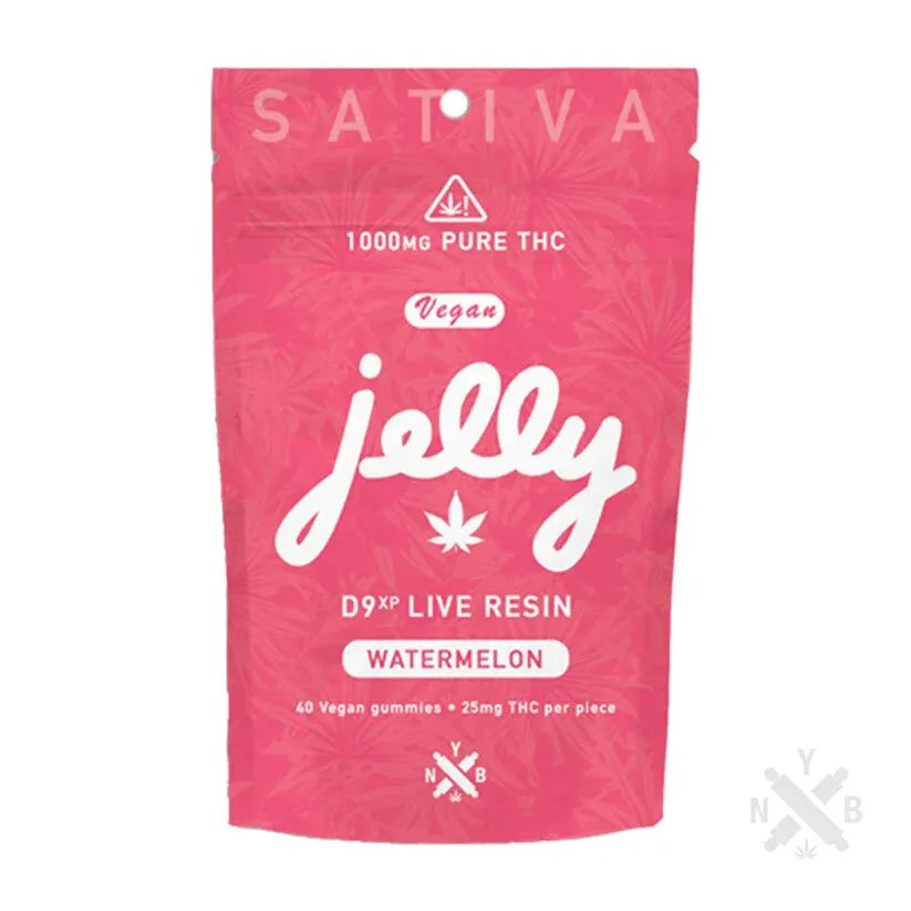 JELLY 1000MG D9XP LIVE RESIN GUMMY BAG (40CT/BAG)