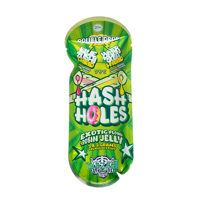 WAZABI 2G X DOUBLE DROP HASH HOLES