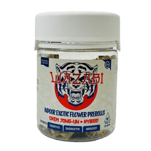 WAZABI INDOOR EXOTIC THCA PRE ROLLS (50CT JAR) 1.25G EACH