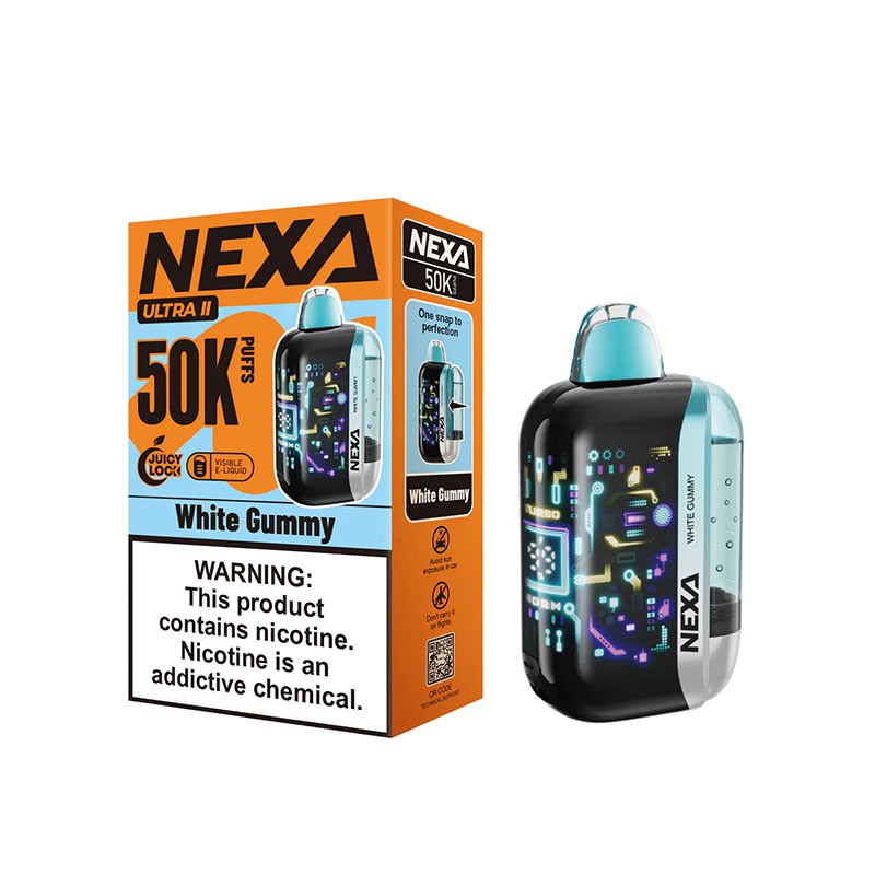 NEXA ULTRA II 50000 5% DISPOSABLE (5CT/DISPLAY)