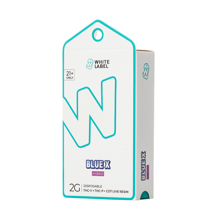 WHITE LABEL 2G THC-V + TH-P + CDT LIVE RESIN DISPOSABLE