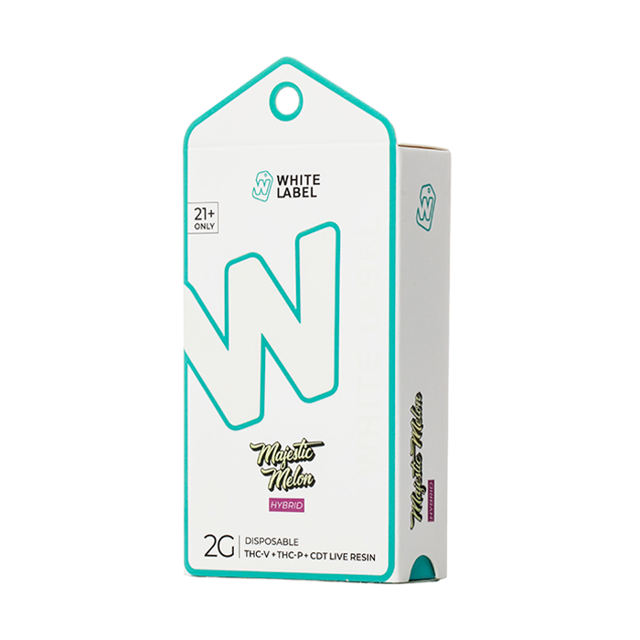 WHITE LABEL 2G THC-V + TH-P + CDT LIVE RESIN DISPOSABLE