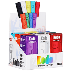 YOCAN KODO BOX MOD PORTABLE BATTERY (9CT DISPLAY) | ASSORTED COLORS