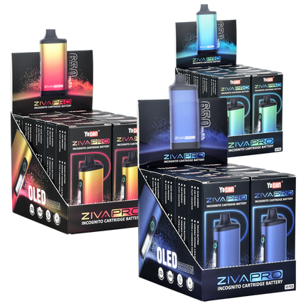 YOCAN ZIVA 2.0 BATTERY (10CT DISPLAY) | ASSORTED COLORS