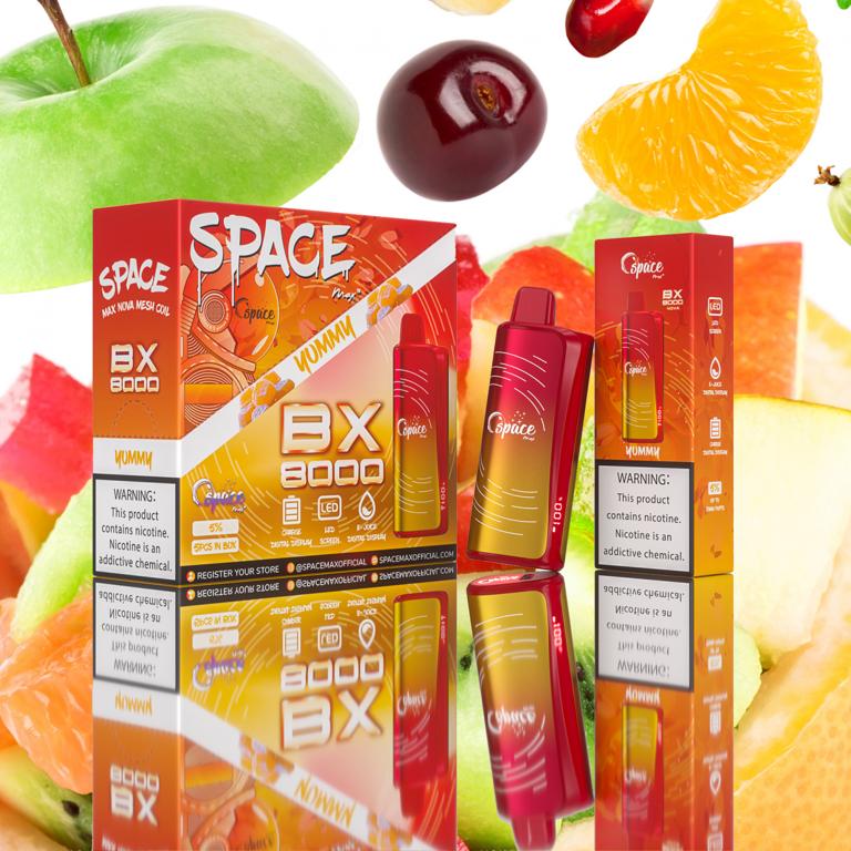 SPACE MAX BX8000 5% DISPOSABLE 5CT/DISPLAY