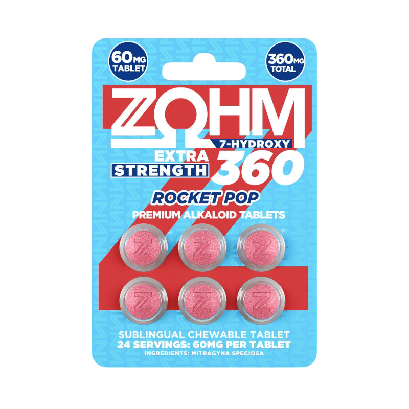 ZOHM EXTRA STRENGTH 60MG 7-HYDROXY (6CT PACK)