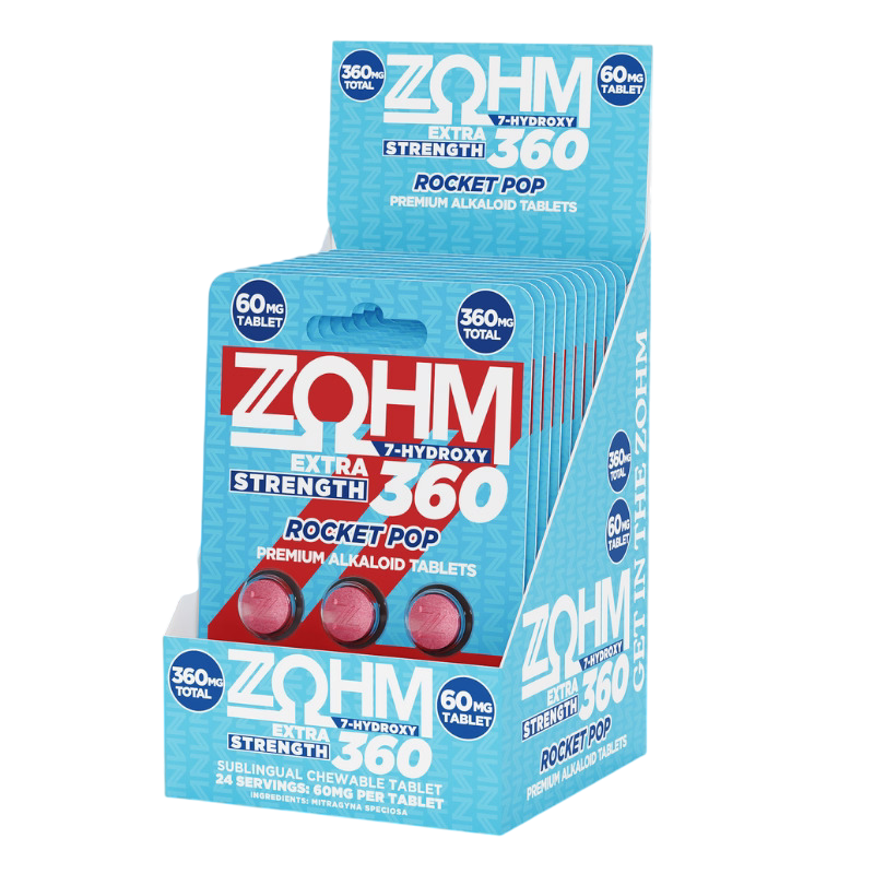 ZOHM EXTRA STRENGTH 60MG 7-HYDROXY (6CT PACK)