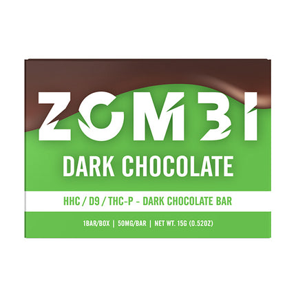 ZOMBI MINI CHOCOLATE BAR 50MG (HHC / D9 / THC-P) 30CT DISPLAY