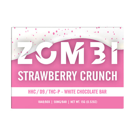 ZOMBI MINI CHOCOLATE BAR 50MG (HHC / D9 / THC-P) 30CT DISPLAY