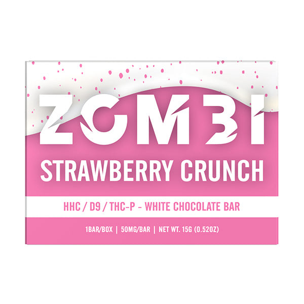 ZOMBI MINI CHOCOLATE BAR 50MG (HHC / D9 / THC-P) 30CT DISPLAY