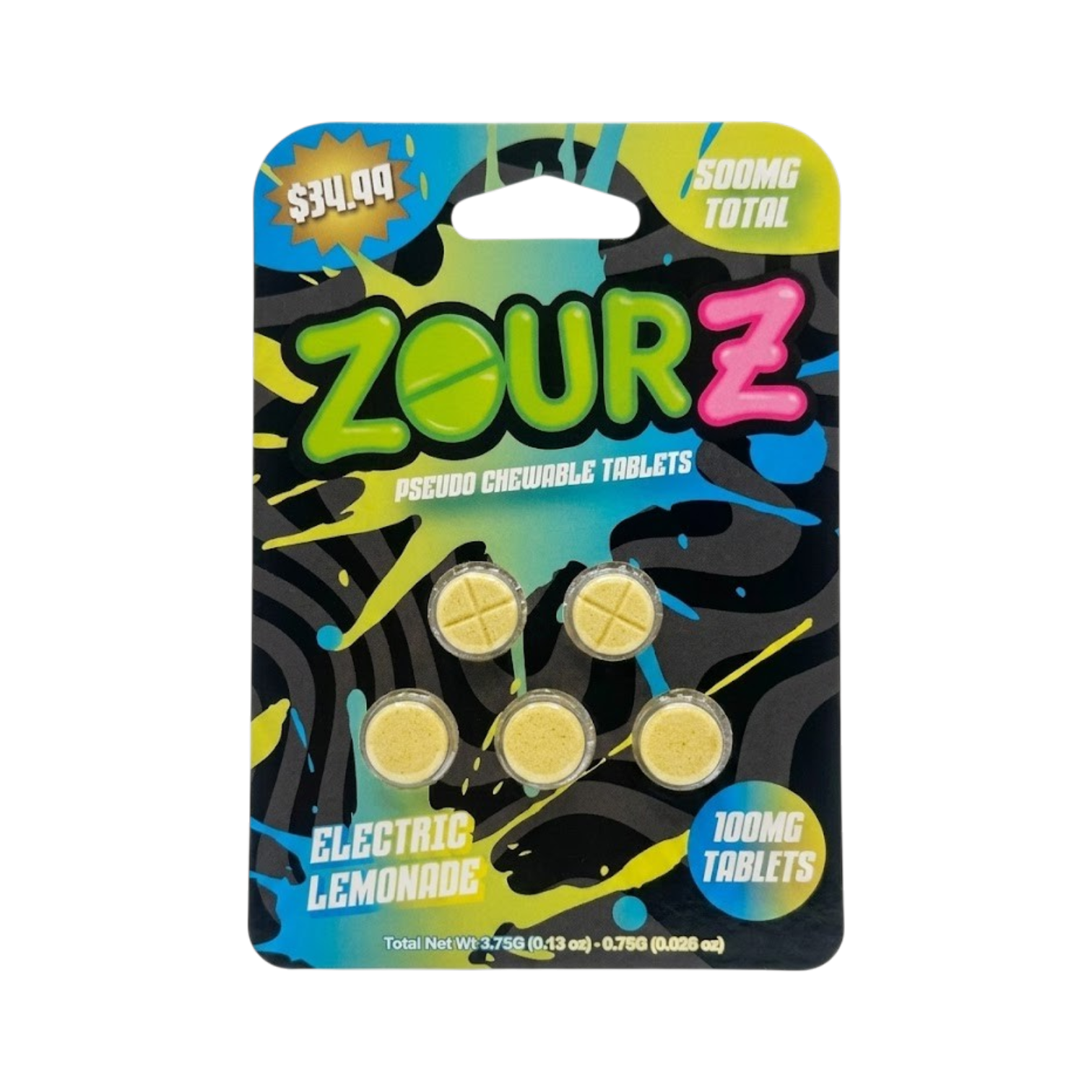 ZOURZ PSEUDO 100MG TABLETS (5CT PACK) (10 PACK BOX)
