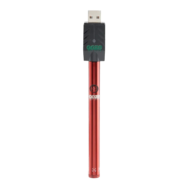 OOZE SLIM PEN TWIST 2.O 320 Mah Flex Temp Battery - RUBY RED