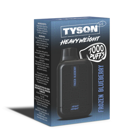 TYSON 2.0 HEAVY WEIGHT 7000 - FROZEN BLUEBERRY - E-CIG