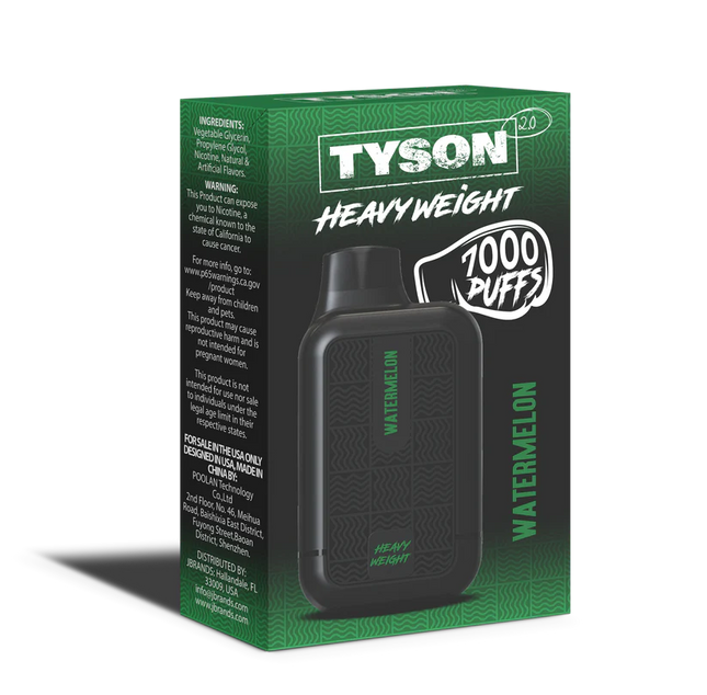 TYSON 2.0 HEAVY WEIGHT 7000 - WATERMELON - E-CIG