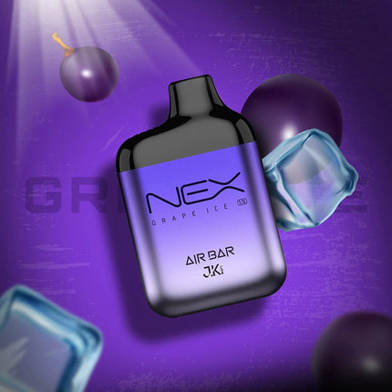 Air Bar Nex 6500 (10-Pack) - Grape Ice - E-Cig