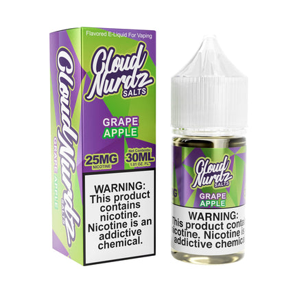 Cloud Nurdz TFN Salt E-Juice 30ML - Salt Grape Apple 25MG