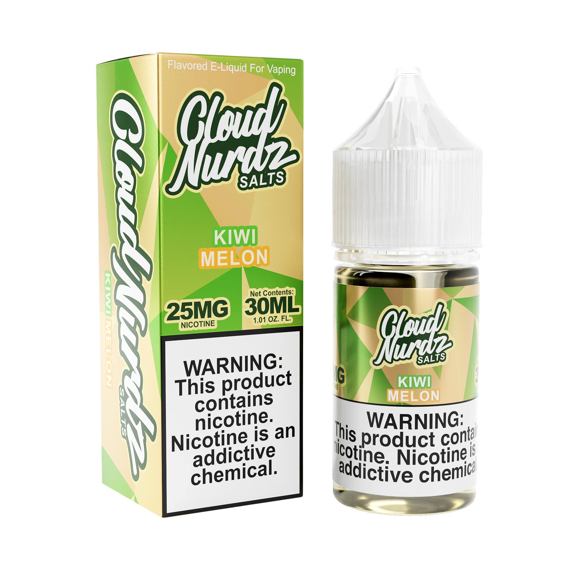 Cloud Nurdz TFN Salt E-Juice 30ML - Salt Kiwi Melon 25MG