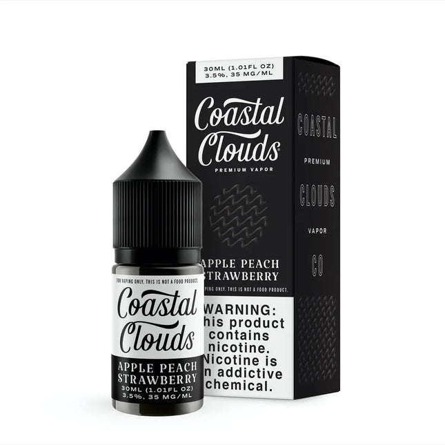 Coastal Clouds E-Juice NIC 30ML - APPLE PEACH STRAWBERRY