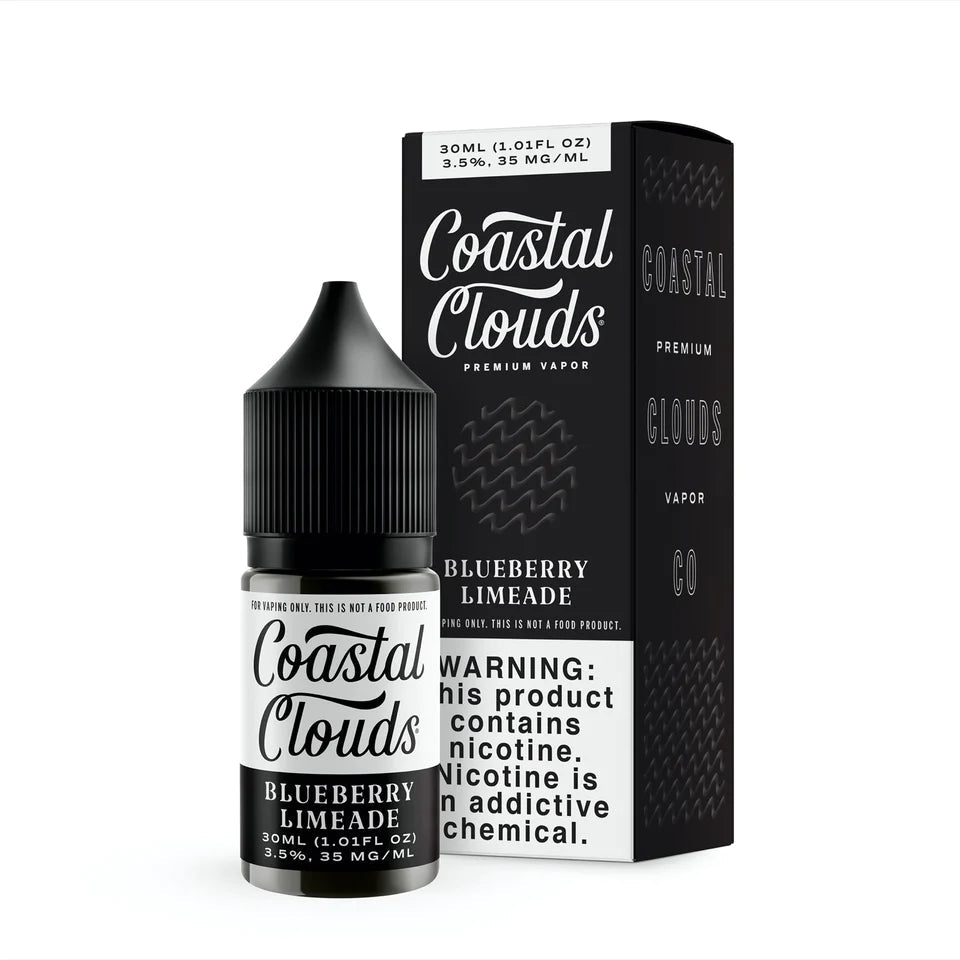 Coastal Clouds E-Juice NIC 30ML - BLUEBERRY LIMEADE 50MG