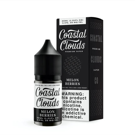 Coastal Clouds E-Juice NIC 30ML - MELON BERRIES 50MG SALT