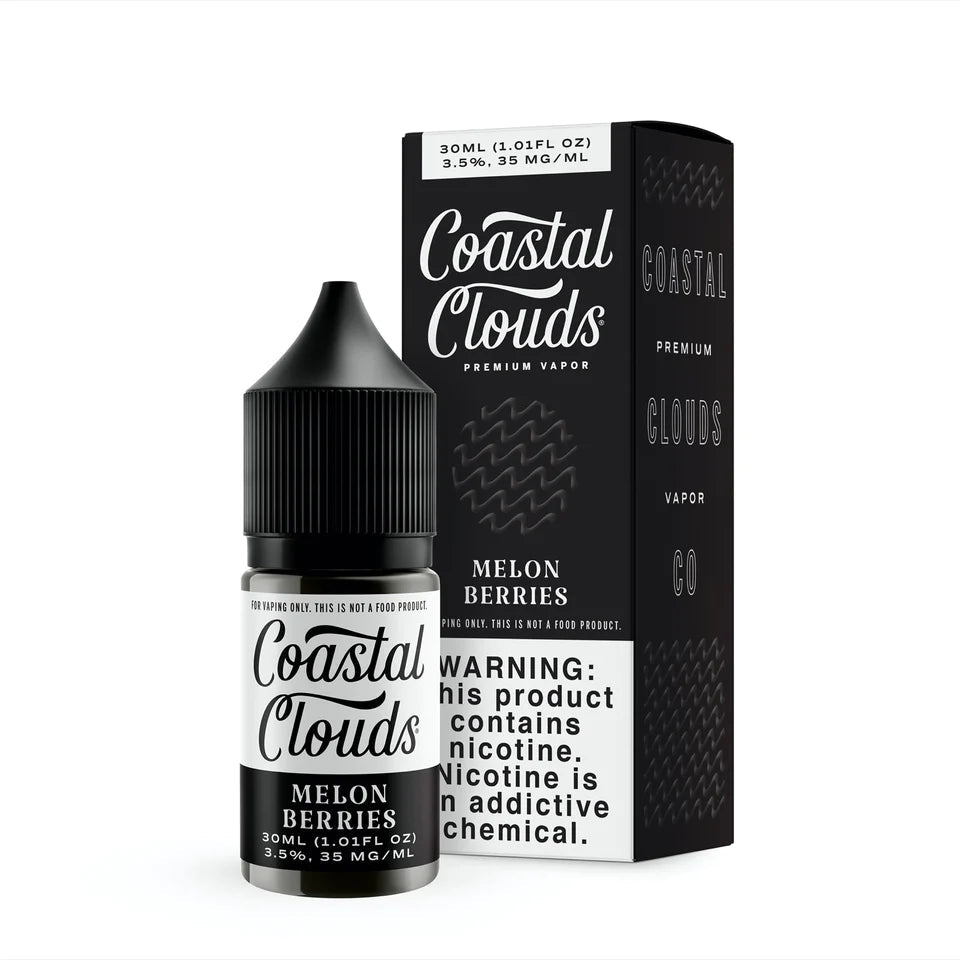 Coastal Clouds E-Juice NIC 30ML - MELON BERRIES 50MG SALT