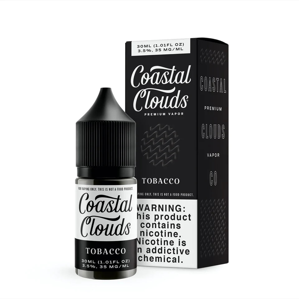 Coastal Clouds E-Juice NIC 30ML - TOBACCO 35MG SALT NIC 30ML