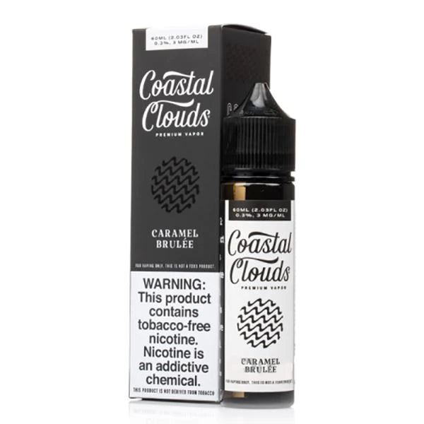 Coastal Clouds TFN E-Juice 60 ML - CARAMEL BRULEE 0MG
