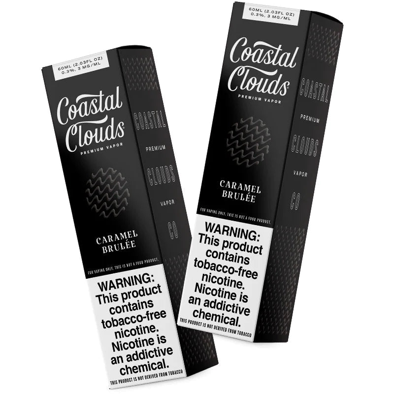 Coastal Clouds TFN E-Juice 60 ML - TFN CARAMEL BRULEE 3MG