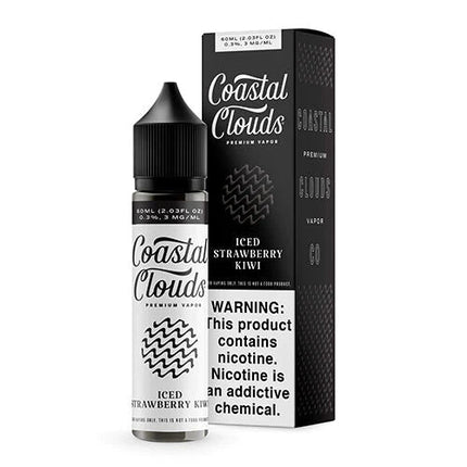 Coastal Clouds TFN E-Juice 60 ML - ICED STRAWBERRY KIWI 0MG