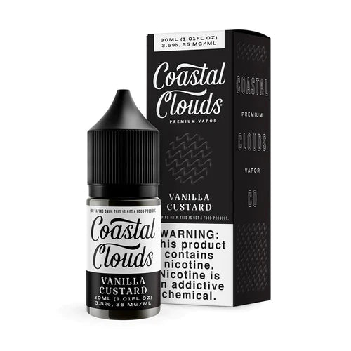 Coastal Clouds TFN E-Juice 60 ML - VANILLA CUSTARD 0MG