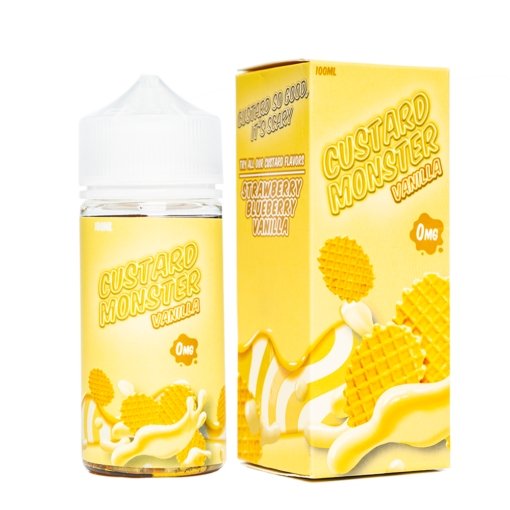 CUSTARD MONSTER FREEBASE 100ML VANILLA 6MG