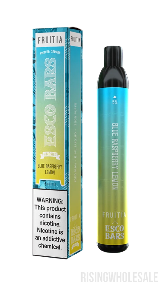 Esco Bars Mesh 2500 (10-Pack) - Blue Raspberry Lemon - E-Cig