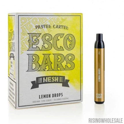 Esco Bars Mesh 2500 (10-Pack) - Lemon Drops - E-Cig