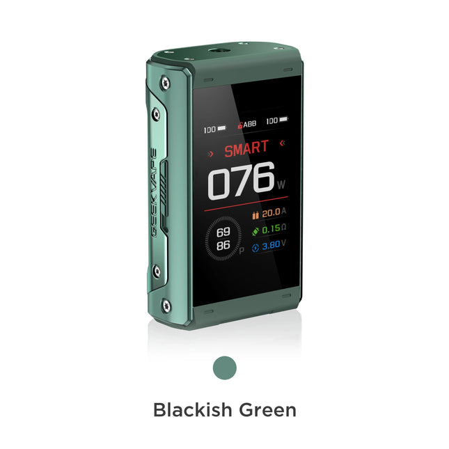 GEEKVAPE T200 AEGIS TOUCH MOD - BLACKISH GREEN - Hardware &