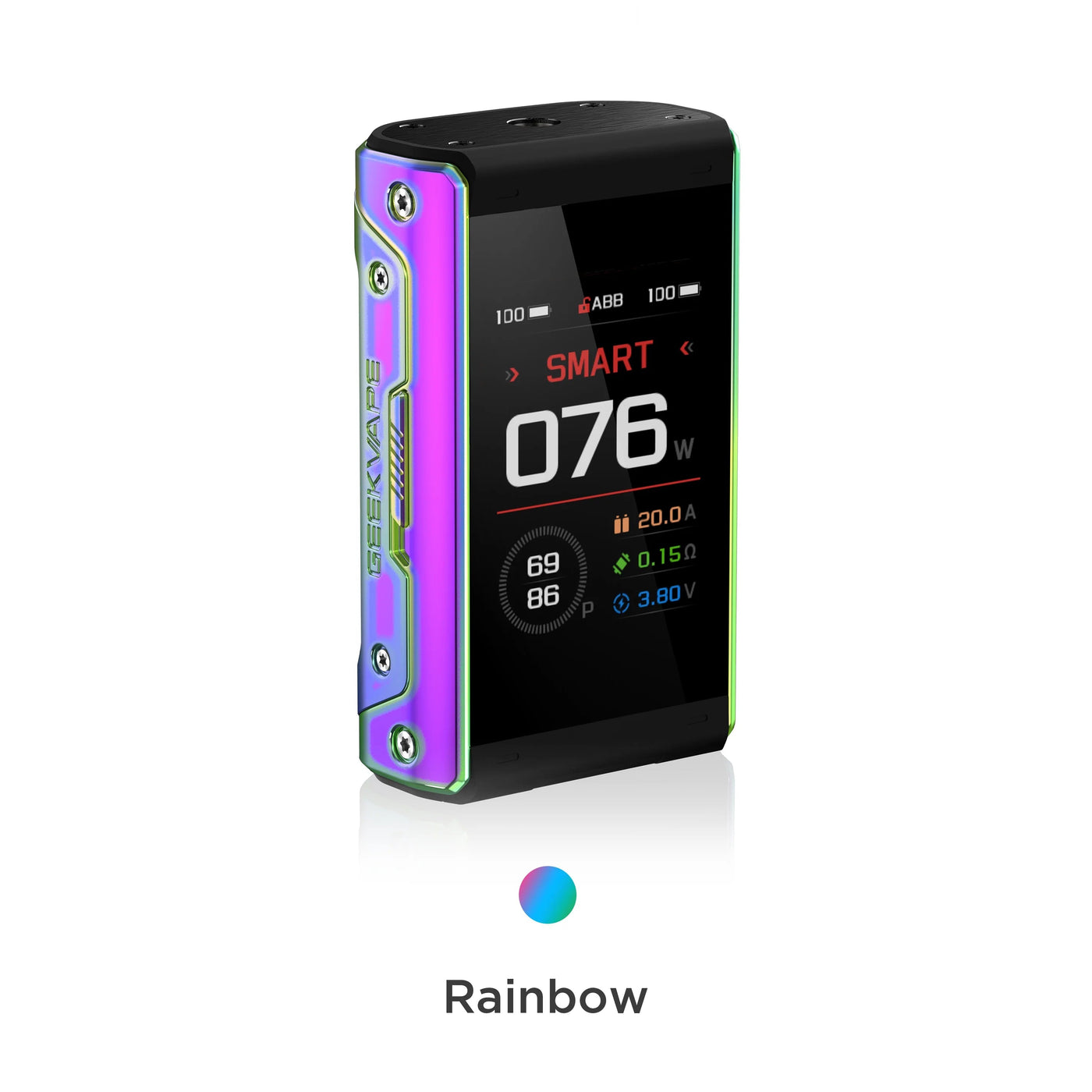 GEEKVAPE T200 AEGIS TOUCH MOD - RAINBOW - Hardware & Coils