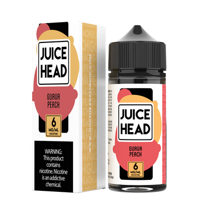 Juice Head 100ml - GUAVA PEACH 6MG - E-Juice