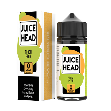 Juice Head 100ml - PEACH PEAR 0MG - E-Juice