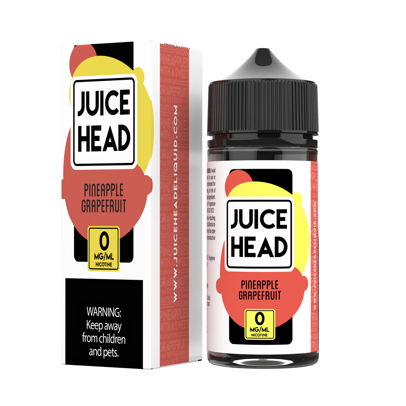 Juice Head 100ml - PINEAPPLE GRAPEFRUIT 0MG - E-Juice