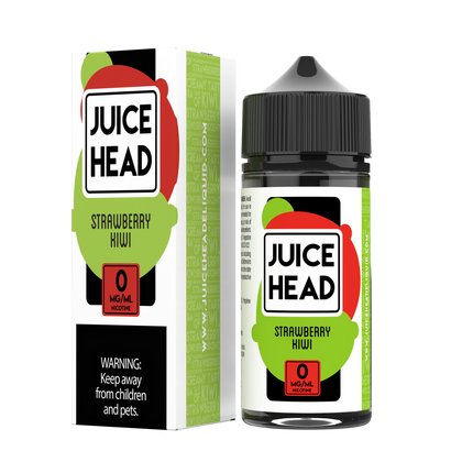 Juice Head 100ml - STRAWBERRY KIWI 0MG - E-Juice