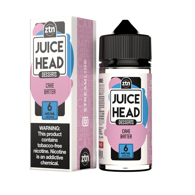 Juice Head Desert ZTN 100ml - CAKE BATTER 6MG E-JUICE 100ML
