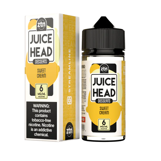 Juice Head Desert ZTN 100ml - SWEET CREAM 3MG E-JUICE 100ML