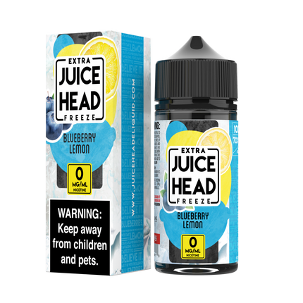 Juice Head Freeze 100ml - BLUEBERRY LEMON 0MG E-JUICE 100ML