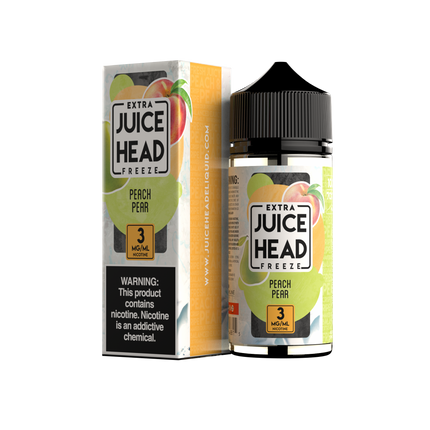 Juice Head Freeze 100ml - PEACH PEAR 3MG E-JUICE 100ML -