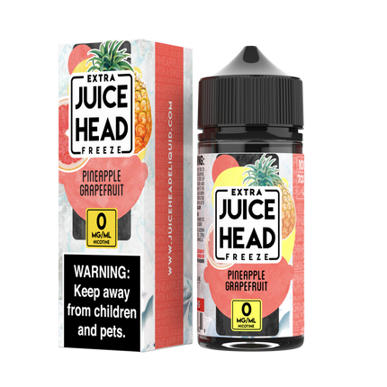 Juice Head Freeze 100ml - PINEAPPLE GRAPEFRUIT 0MG E-JUICE