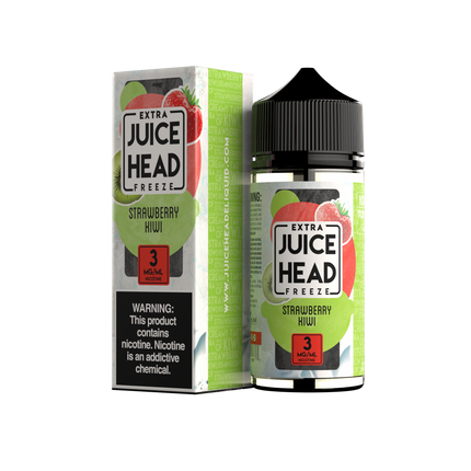 Juice Head Freeze 100ml - STRAWBERRY KIWI 3MG E-JUICE 100ML