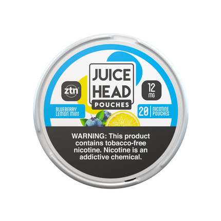 Juice Head Nicotine Pouches - 12MG | BLUEBERRY LEMON MINT -